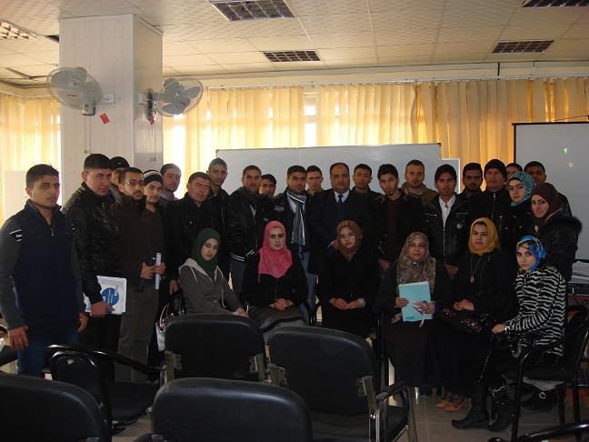 زيارة كلية الادارة والاقتصاد /قسم نظم معلوملت